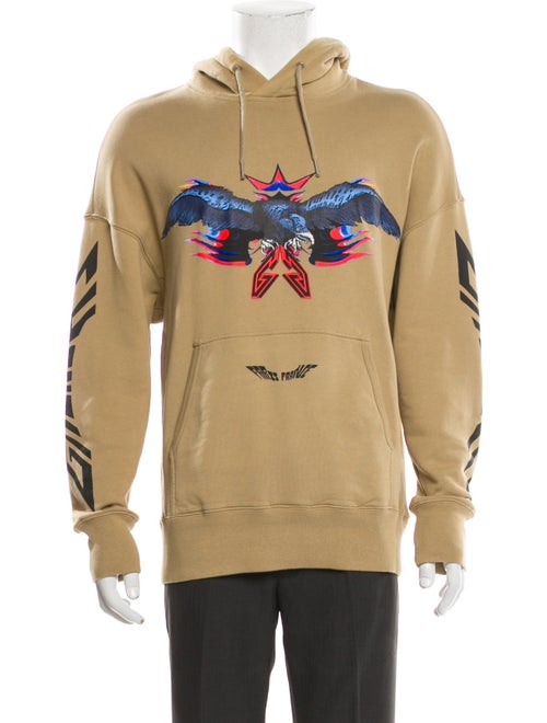 Givenchy Graphic Print Crew Neck Hoodie