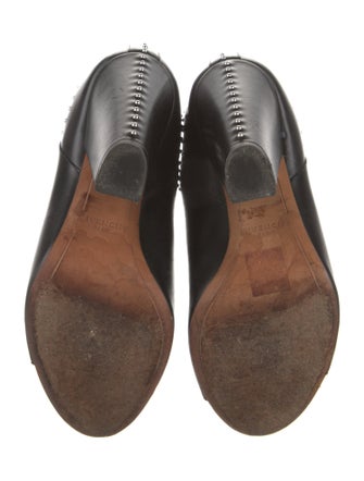 Givenchy Leather Studded Accents Chelsea Boots