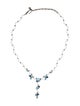 Givenchy Crystal Vintage Lariat Necklace