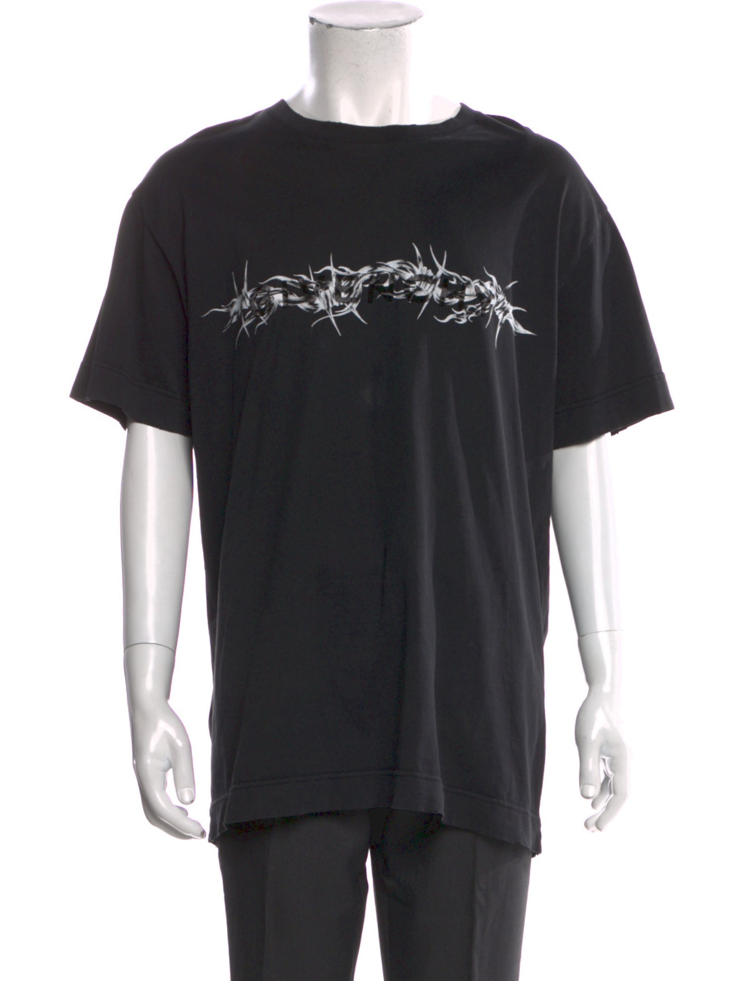 Givenchy Graphic Print Crew Neck T-Shirt