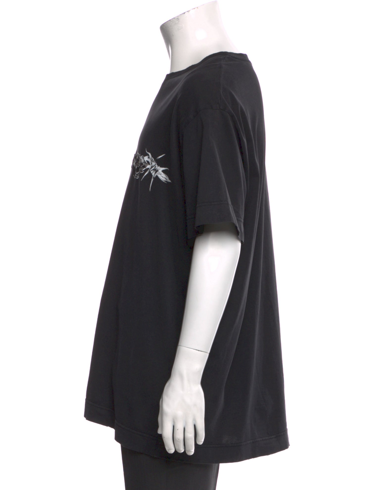 Givenchy Graphic Print Crew Neck T-Shirt