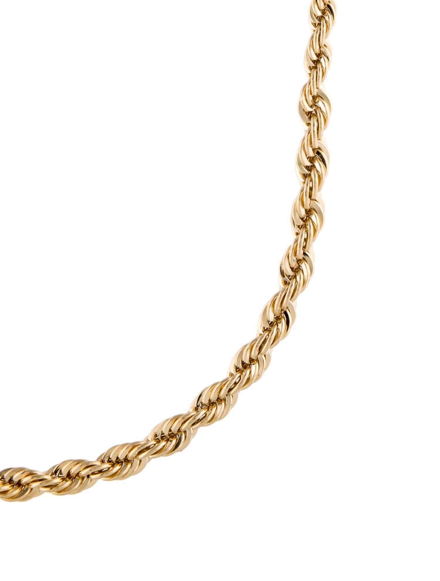 Givenchy Vintage Rope Chain Necklace