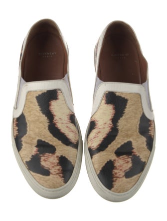 Givenchy Leather Printed Sneakers