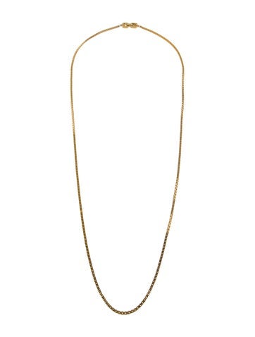 Givenchy Chain Vintage Link Necklace