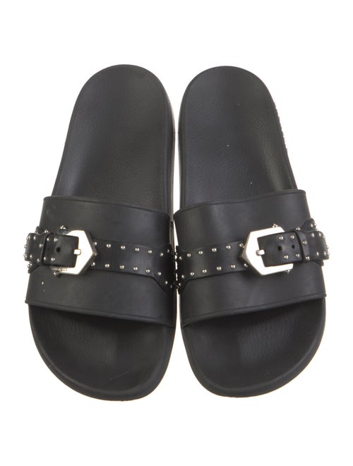 Givenchy Rubber Studded Accents Slides