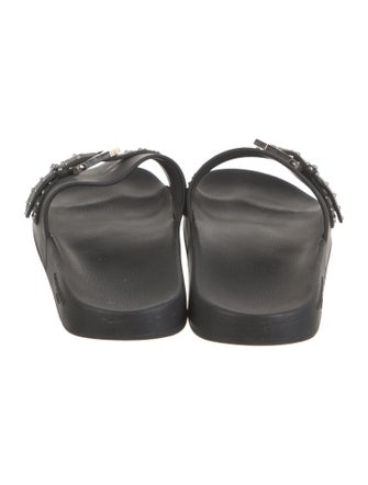 Givenchy Rubber Studded Accents Slides