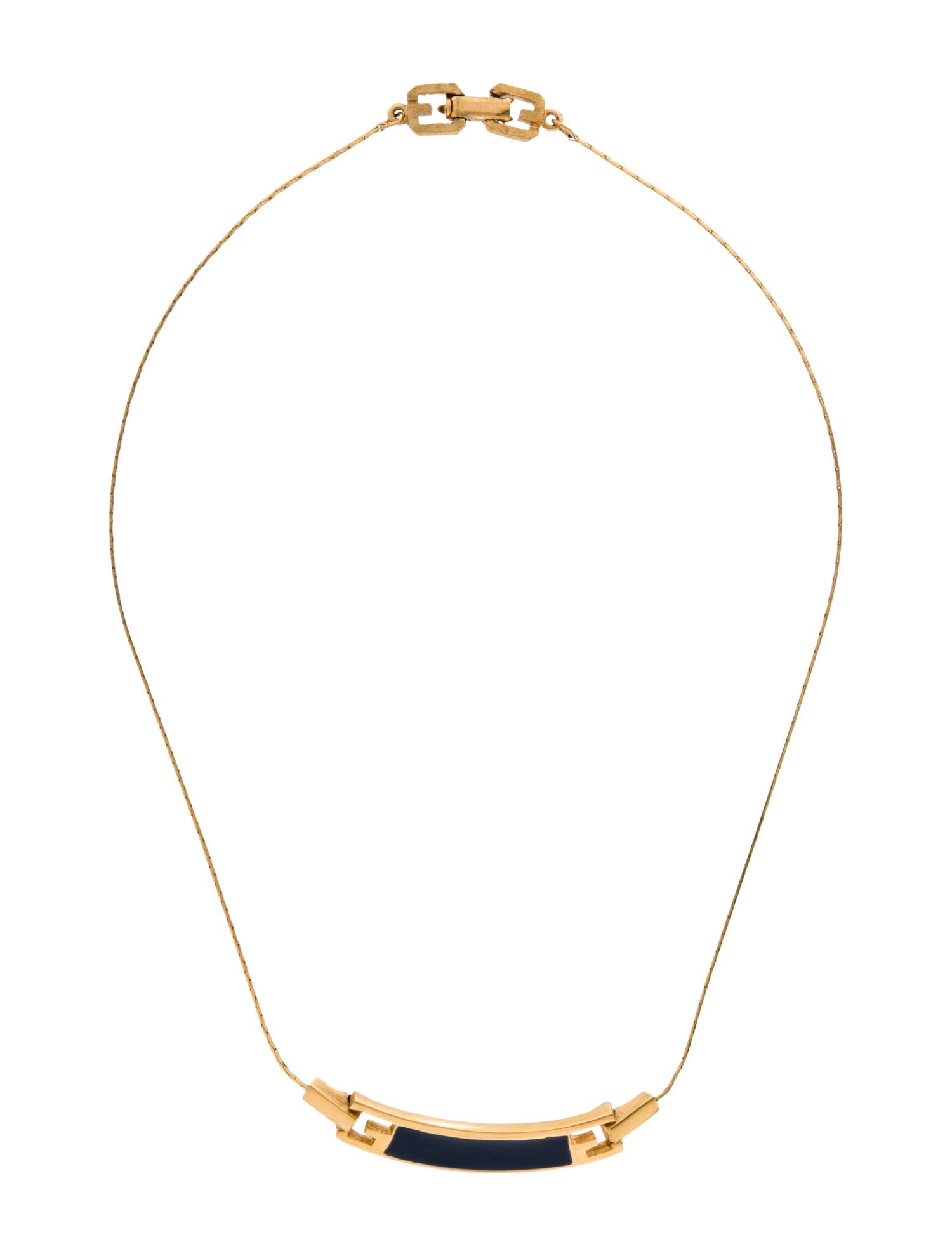 Givenchy Vintage Resin Collar Necklace