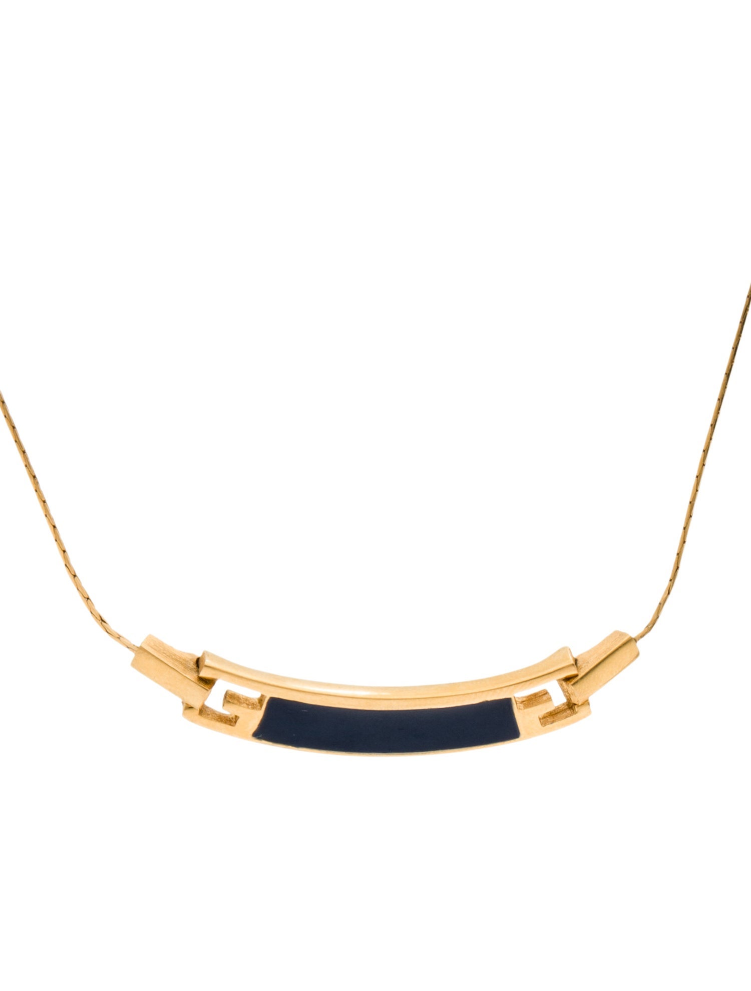 Givenchy Vintage Resin Collar Necklace