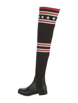 Givenchy Graphic Print Sock Boots