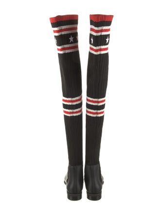 Givenchy Graphic Print Sock Boots
