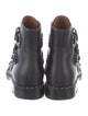 Givenchy Leather Studded Accents Combat Boots