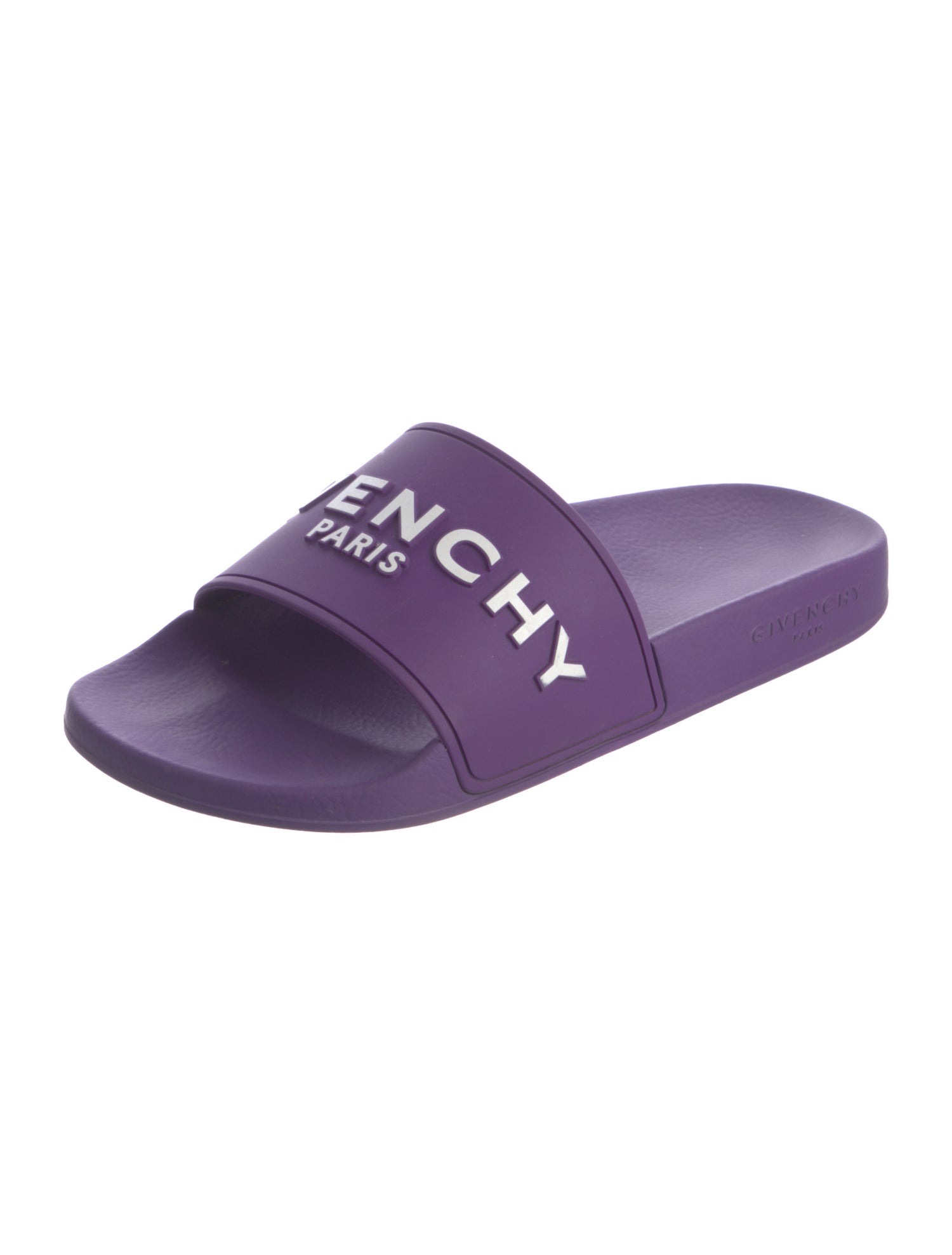 Givenchy Rubber Graphic Print Slides