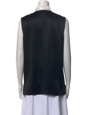 Givenchy Silk Printed Button-Up Top