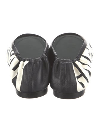 Givenchy Leather Printed Mules