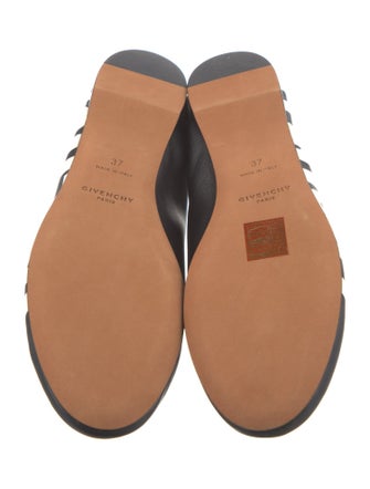 Givenchy Leather Printed Mules