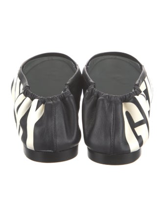 Givenchy Leather Printed Mules