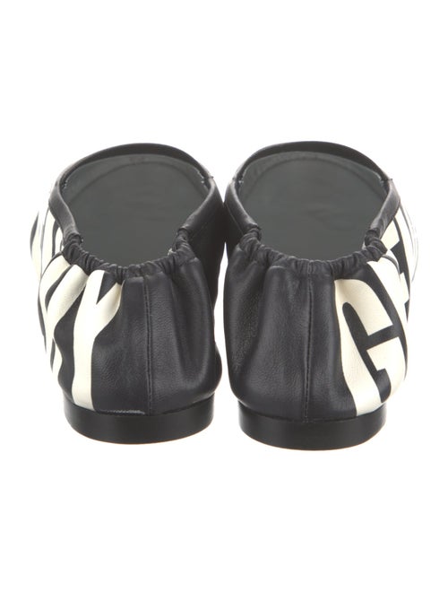 Givenchy Leather Printed Mules