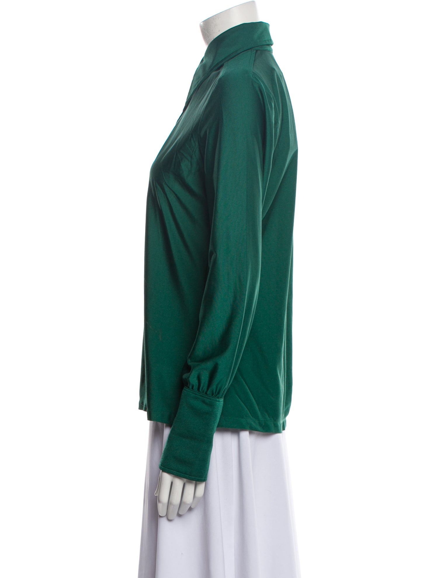 Givenchy Mock Neck Long Sleeve Sweatshirt