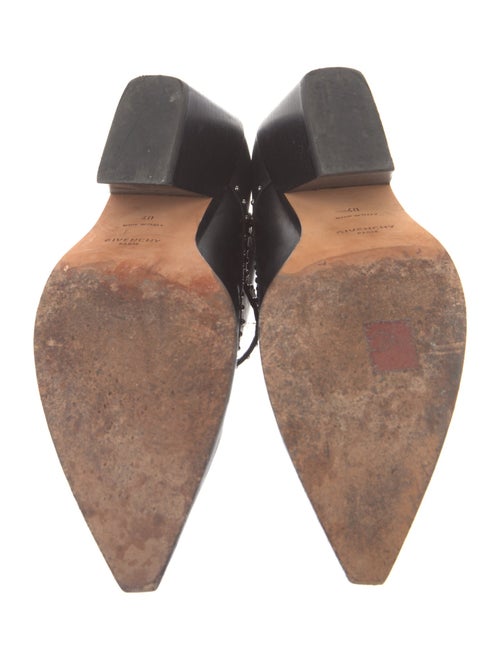 Givenchy Leather Studded Accents Boots