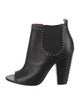 Givenchy Leather Studded Accents Chelsea Boots