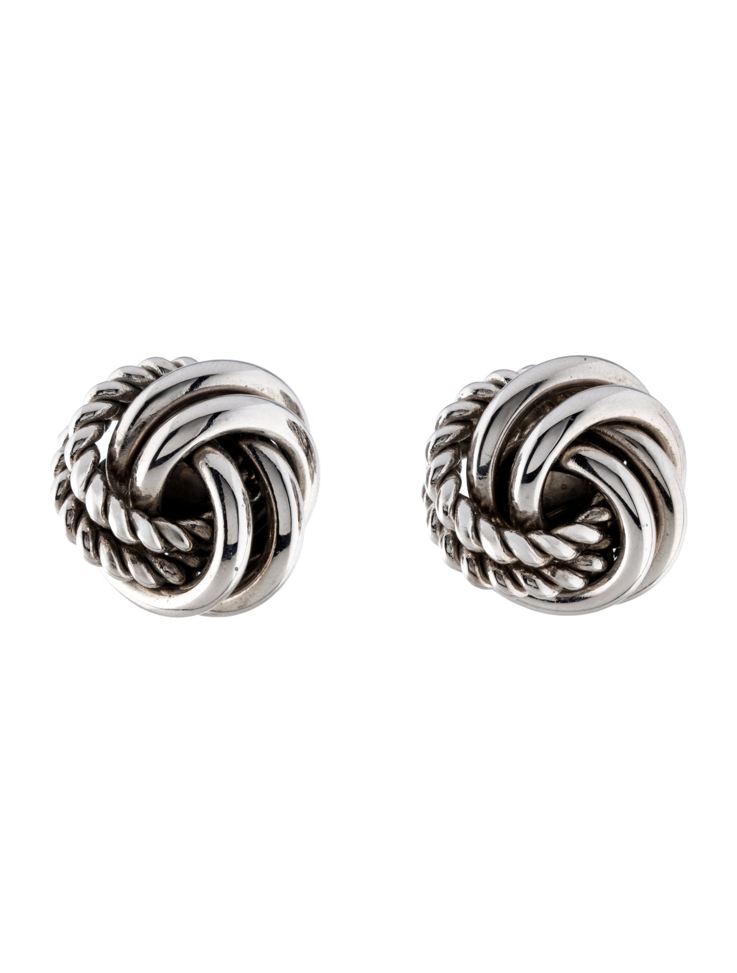 Givenchy Swirling Knot Clip-On Earrings