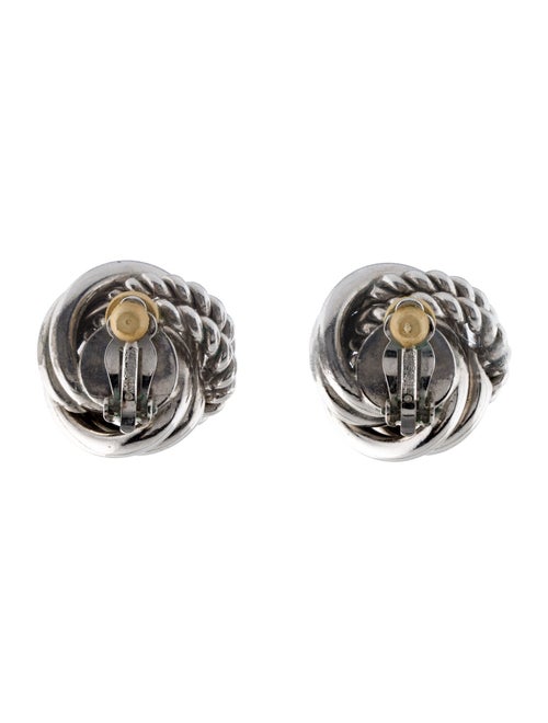 Givenchy Swirling Knot Clip-On Earrings