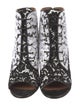 Givenchy Lace Lace Pattern Lace-Up Boots
