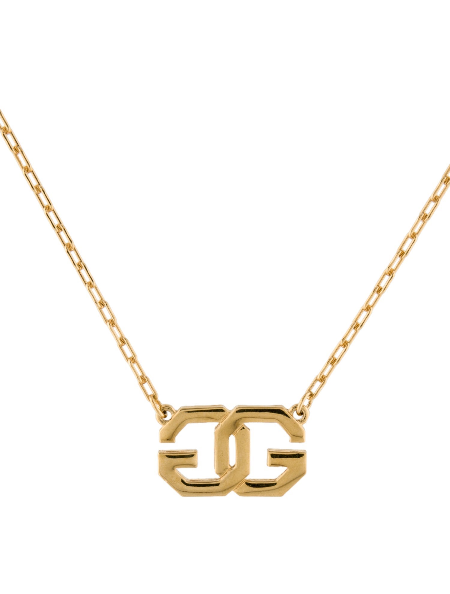 Givenchy Vintage GG Pendant Necklace