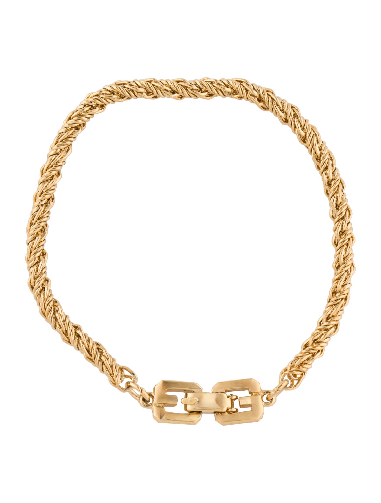 Givenchy Vintage Rope Chain Bracelet