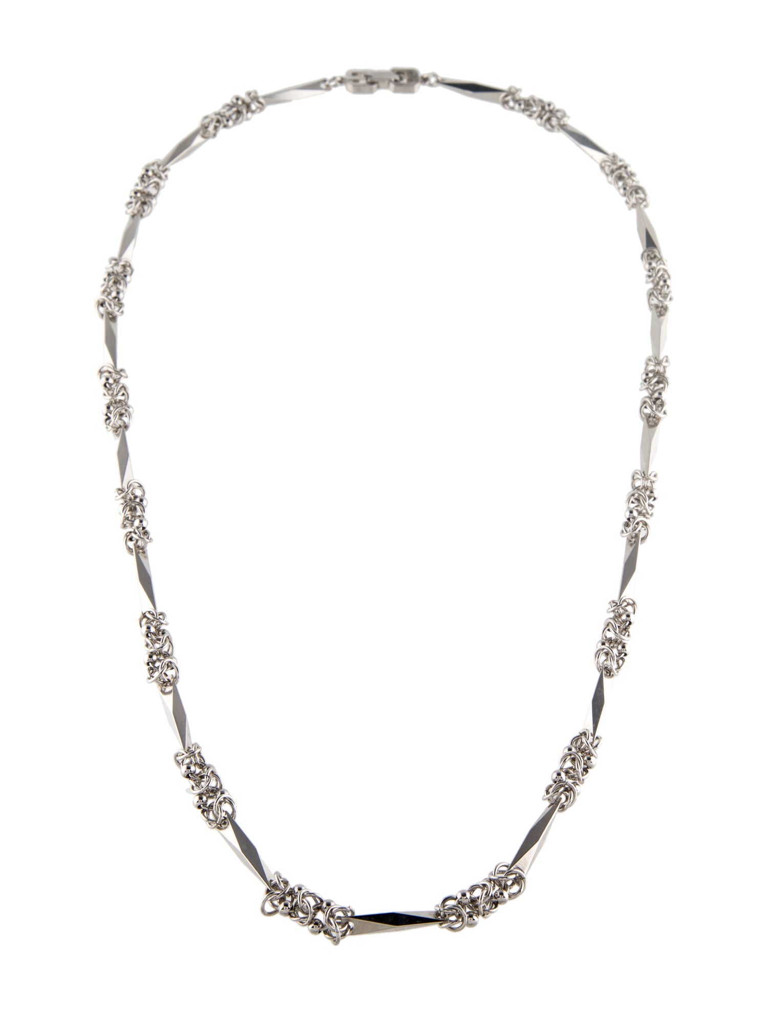 Givenchy Vintage Chain Link Collar Necklace