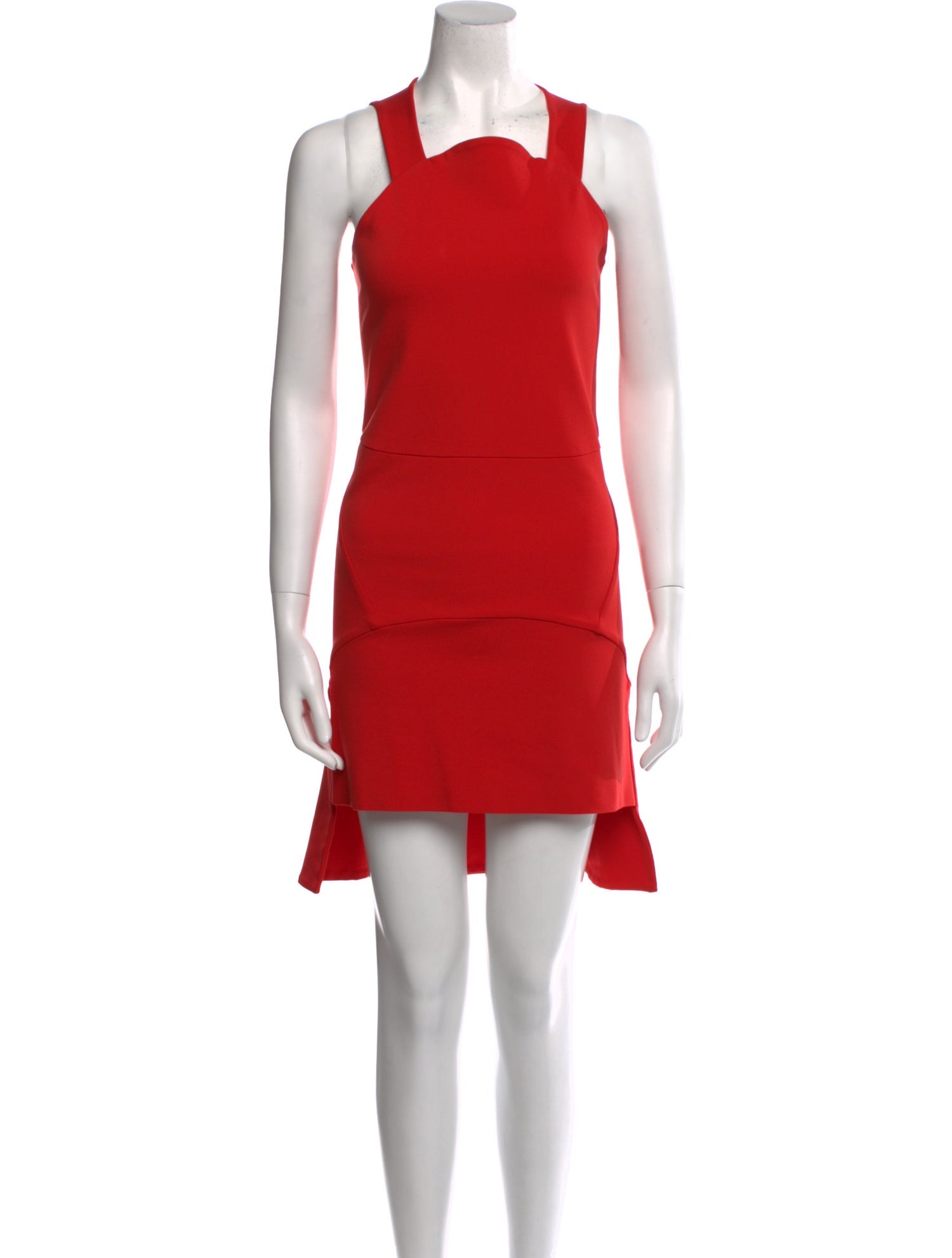 Givenchy Square Neckline Mini Dress