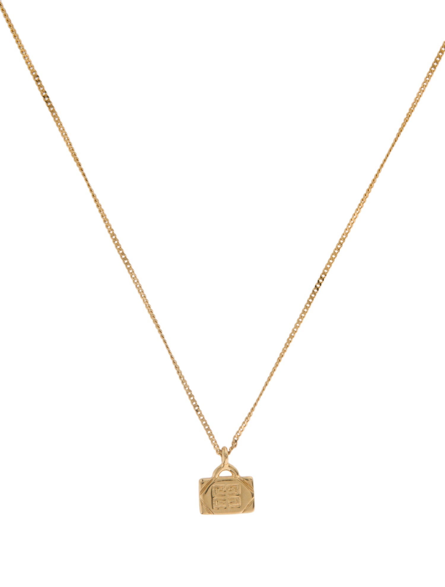 Givenchy Vintage Purse Pendant Necklace