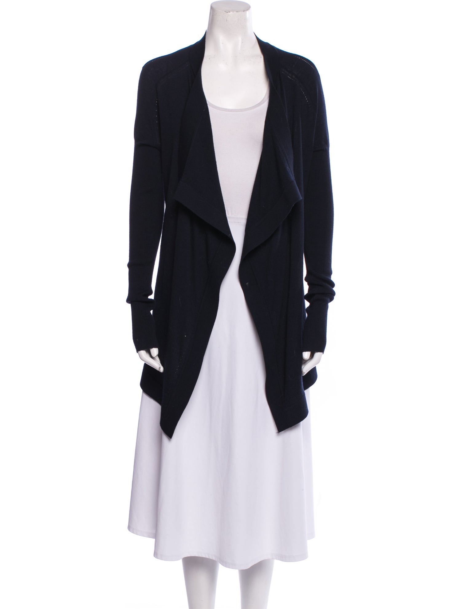 Givenchy Wool Open Front Sweater