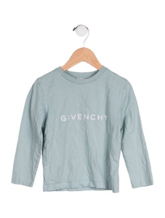 Givenchy Boys Logo Long Sleeve Shirt
