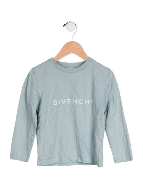 Givenchy Boys Logo Long Sleeve Shirt