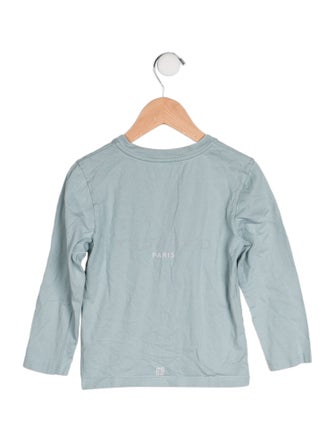 Givenchy Boys Logo Long Sleeve Shirt