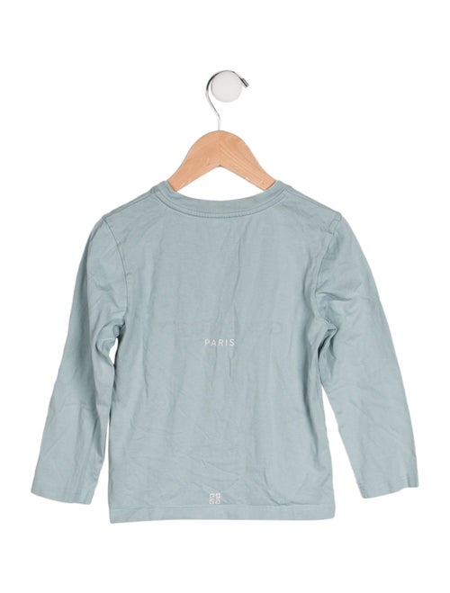 Givenchy Boys Logo Long Sleeve Shirt