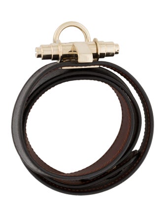 Givenchy Leather Triple-Wrap bracelet