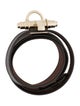 Givenchy Leather Triple-Wrap bracelet