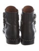 Givenchy Leather Studded Accents Combat Boots