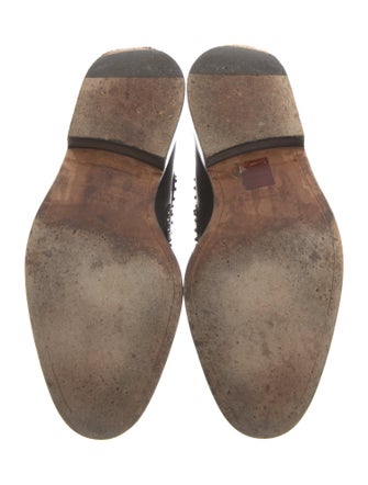 Givenchy Leather Studded Accents Combat Boots