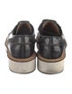 Givenchy Patent Leather Fringe Trim Accent Oxfords