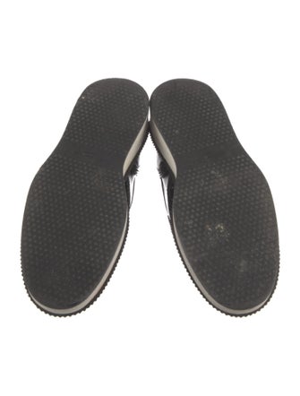 Givenchy Patent Leather Fringe Trim Accent Oxfords