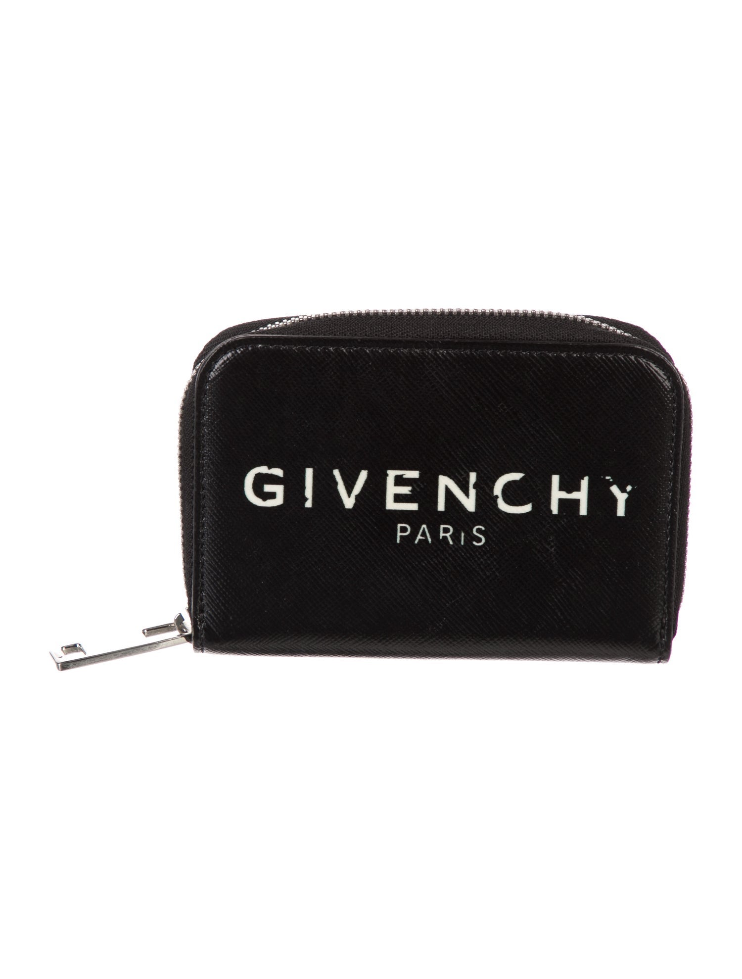 Givenchy Leather Graphic Print Wallet