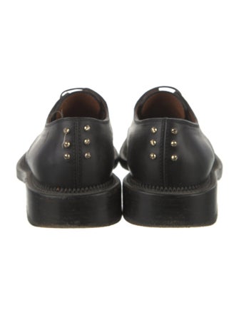 Givenchy Leather Studded Accents Loafers