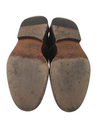 Givenchy Leather Studded Accents Loafers