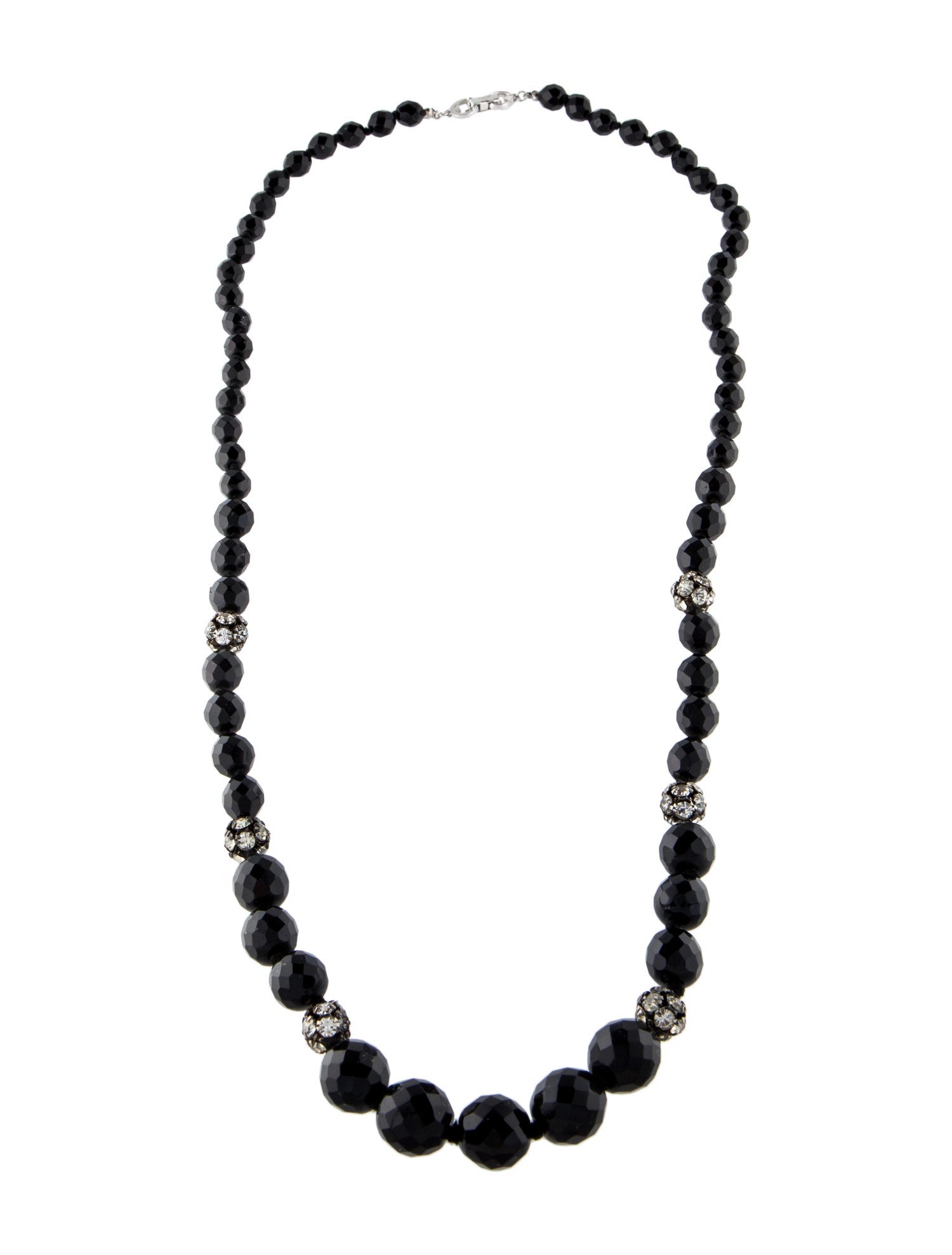 Givenchy Vintage Crystal Beaded Necklace