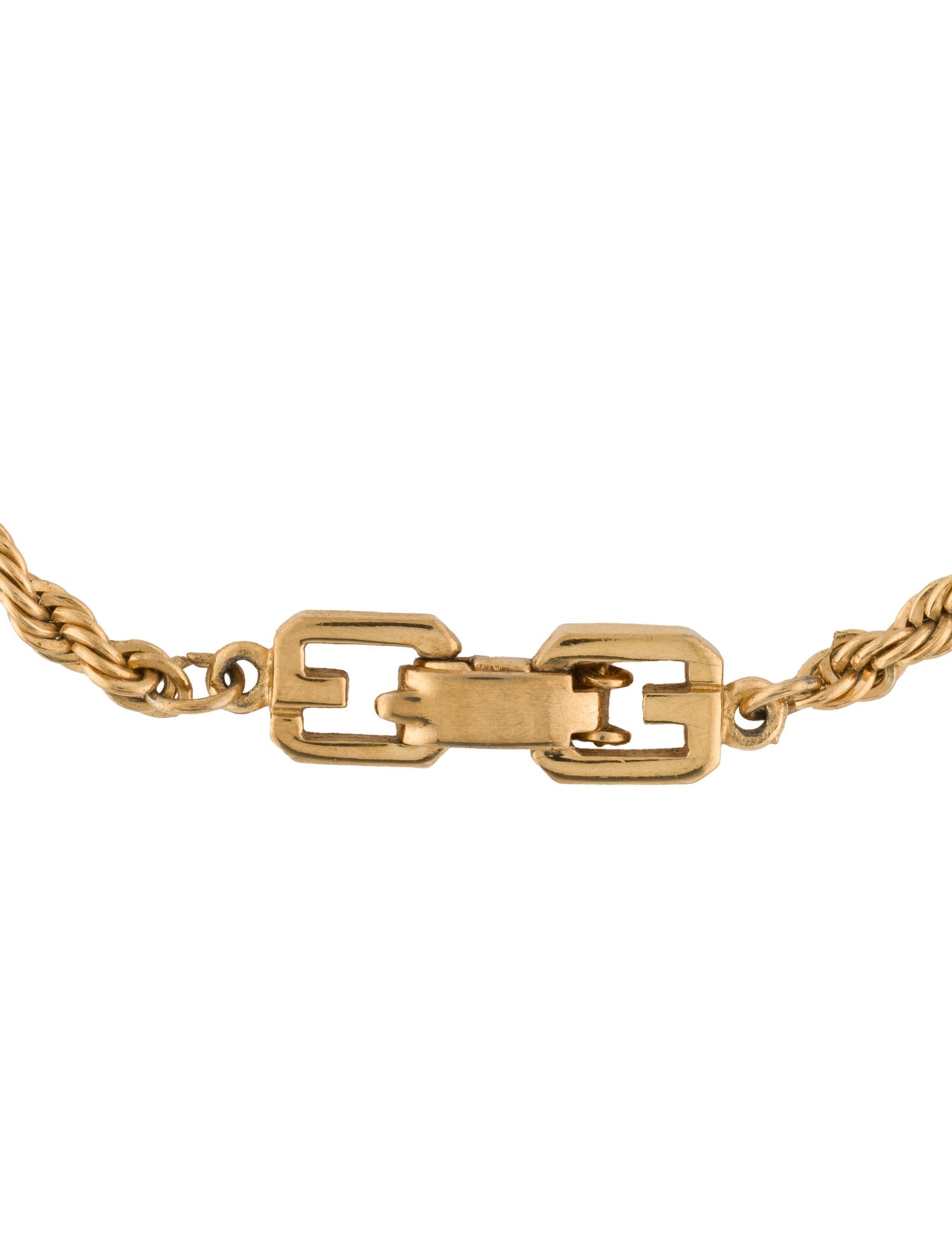 Givenchy Vintage Rope Chain Bracelet