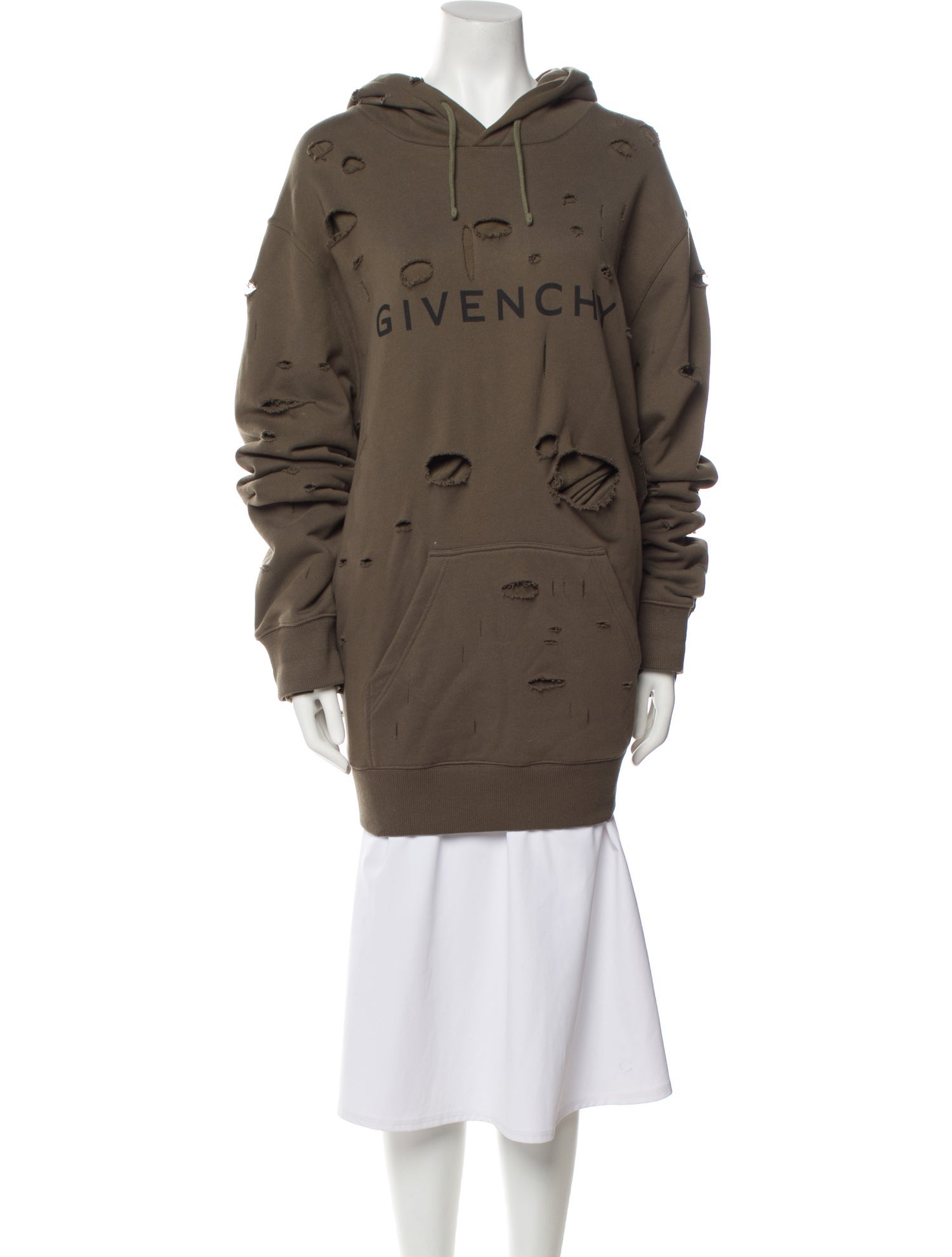 Givenchy Graphic Print Crew Neck Sweatshirt