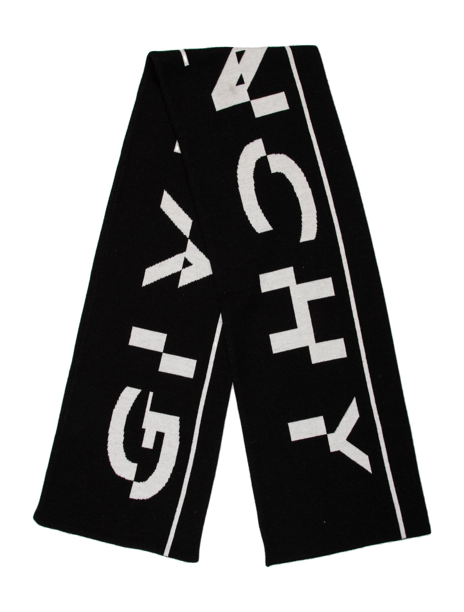 Givenchy Wool Printed Scarf